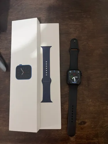 Apple Watch Azul Marinho - Séries 6 - 44MM