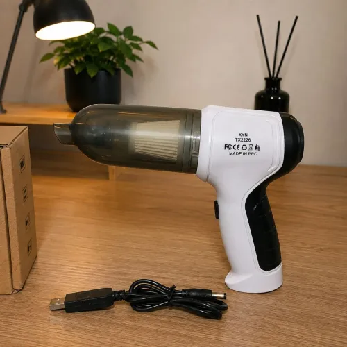 Aspirador Portátil Sem Fio 120W 6000Pa | Aspira e Sopra | Novo