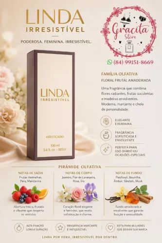 LINDA IRRESISTÍVEL 100ml