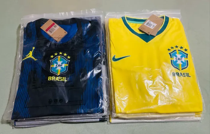 Camiseta Camisetas Tailandesas Legítimas Da Seleção Brasileira Modelo 2026