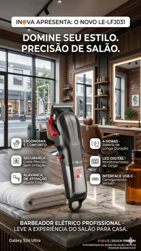 Máquina de corta cabelo