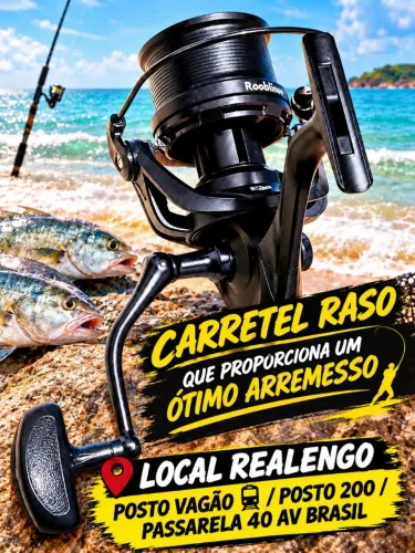 Molinete pesca praia NGKII8000