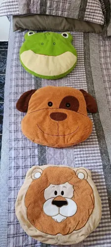 Vendo almofadas de pelúcia anti alérgica 