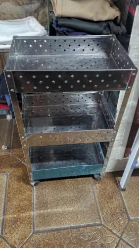 Carrinho auxiliar, fruteira etc de inox