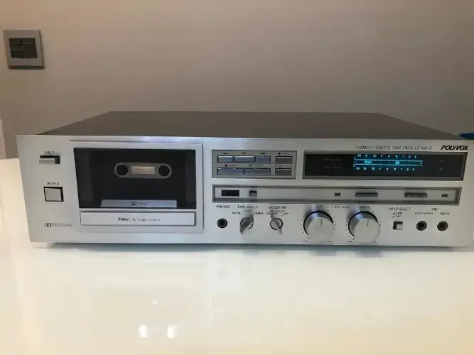 Tape Deck Polivox cp 950 raridade original tudo ok