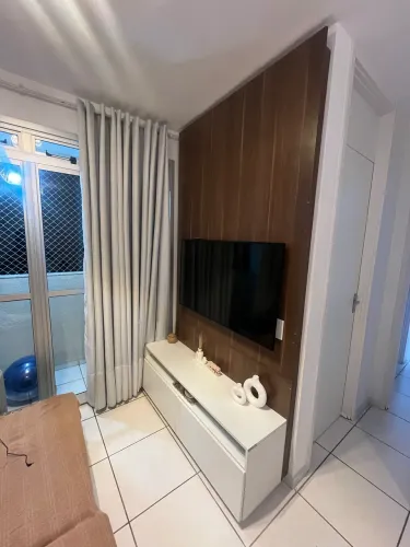 Rack com painel de tv 