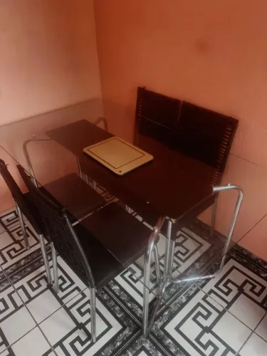 Mesa grande 6 cadeiras