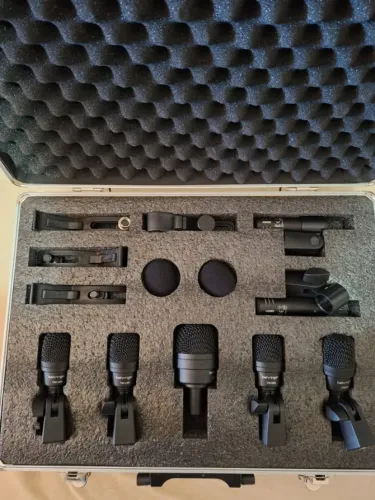Behringer BC1200 ? Conjunto de microfones, captação para bateria