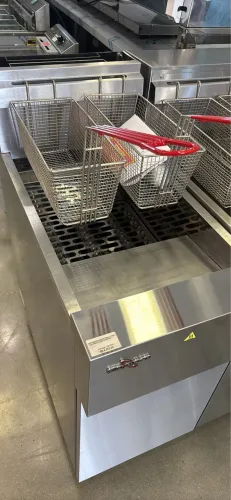 Fritadeira a gás 2 cestos