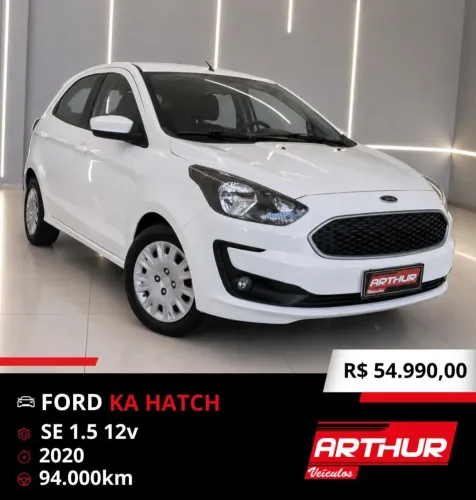 Ford KA 1.0 SE 12V Flex 4P Manual 2020