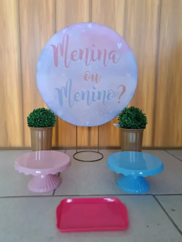 Kit de decoração para pegue e monte