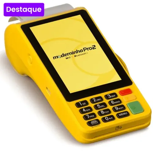 Maquineta PagSeguro Moderninha Pro 2 - Maquininha PagBank Reduzimos suas taxas