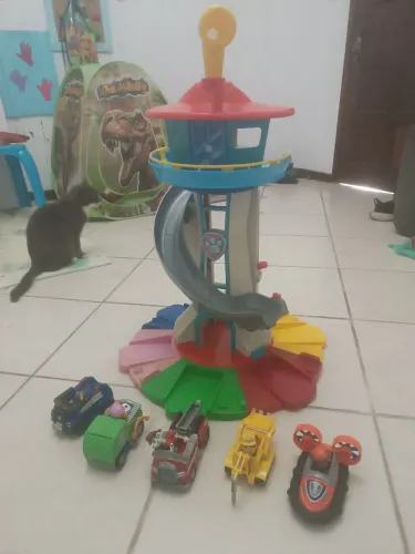 Torre Patrulha Canina 75 cm com sons e luzes