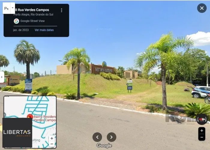 Terreno em condomínio com 385,88m² no Residencial Verdes Campos.