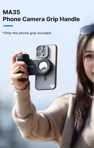 Suporte De Celular Ulanzi Ma35 Com Grip Bluetooth Magnético