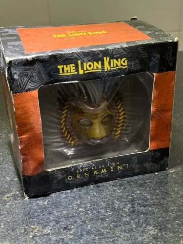 Máscara, O Rei Leão - Disney Special Edition - Ornament Simba's Mask Boxed