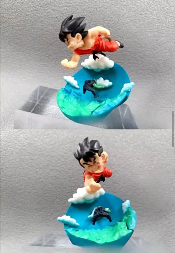 Miniatura Goku vs Piccolo- 8cm