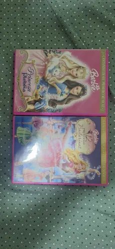 DVDs Barbie Princesa&Plebeia e 12 Princesas Bailarinas