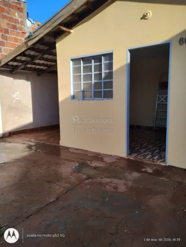 Casa para locação localizada no bairro Parque Nova Esperança com 02 Dormitórios e 1 banhei