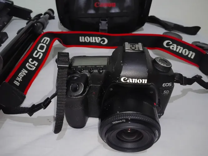 Camera Profissional Canon 5D Mark II Vendo Troco