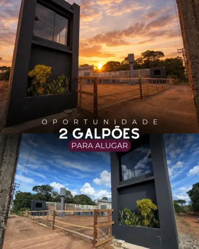 Galpão Comercial Novo 2.500m² Doca para Carretas Piso para Rodotrem Locação