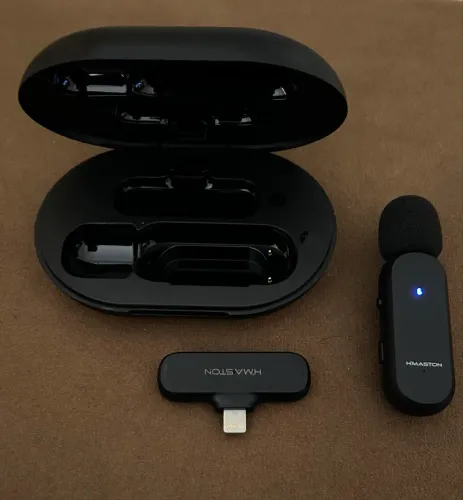 Microfone lapela para iPhone 