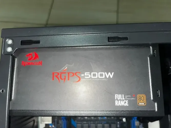 FONTE 500W REDRAGON 80 PLUS