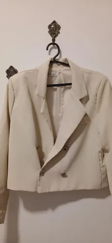 Blazer bege novo