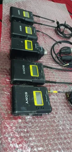 Vendo ou troco Kit de Microfone Sony UTX-PO3 Lapela Profissional