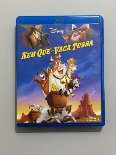 Blu-ray Nem Que a Vaca Tussa (Disney) - Original e Raro