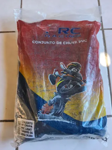 Capa de chuva para motoqueiro