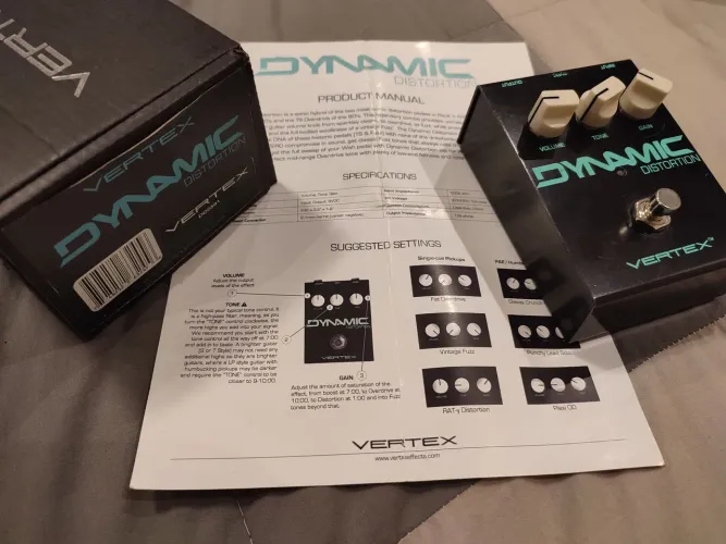 Pedal Vertex Dynamic Distortion