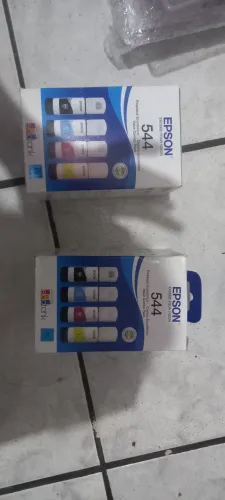 Vendo kit 4 tintas 45 real epson 544
