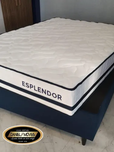 Cama casal esplendor _ Brinde travesseiros!