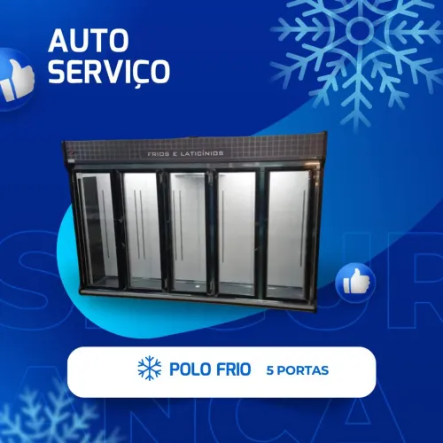 Expositor auto serviço - POLO FRIO