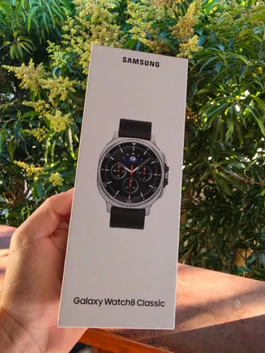 Samsung Galaxy Watch 8 - Novo na Caixa / Lacrado (Apenas Venda)