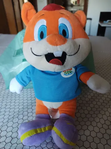 Pelúcia Esquilo ( Mascote Neo geo)