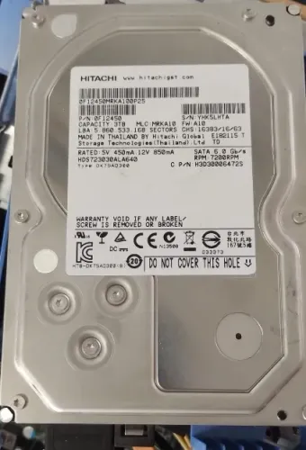 Hd Sas 3tb Hus723030ala640 7,2k 3,5 P/ Serv Dell, Hp, Ibm