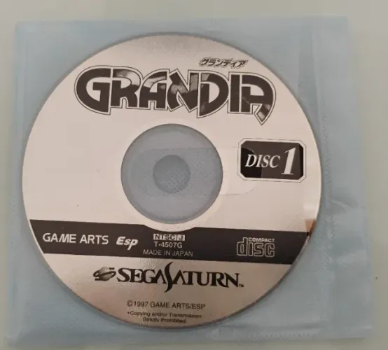 Grandia - jogo original para Sega Saturn
