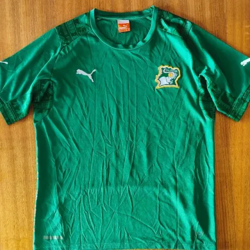 camisa original 2014 costa do marfim puma verde away 2015