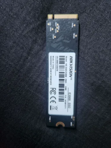 Vendo SSD de 256 gb funcionando perfeitamente