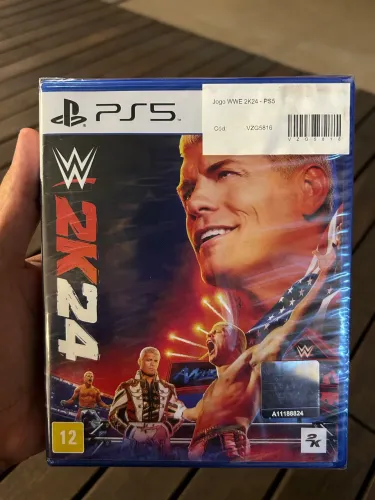Jogo WWE 2K24 - PS5 NOVO LACRADO