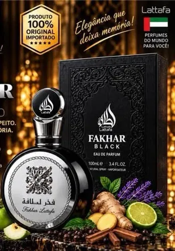 Perfume LATTAFA FAKHAR BLACK - EAU DE PARFUM 100ML
