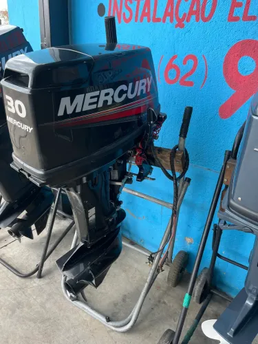 Mercury 30hp 2020 partida elétrica 
