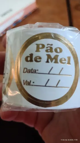Etiqueta Pão de Mel c/100 unidades 