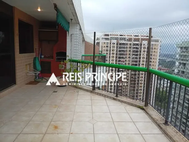 COBERTURA DUPLEX 3 SUÍTES PARA ALUGAR NA BARRA DA TIJUCA - PARQUE DAS ROSAS