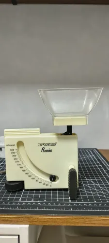 Balança vintage de cozinha