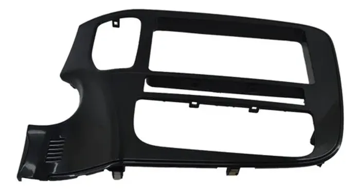 Moldura Multimidia Central Painel Outlander 2015 Original Black Piano