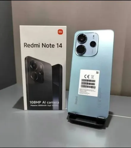Xiaomi Redmi Note 14 4G 256GB 8GB Amplo Armazenamento e Fluidez