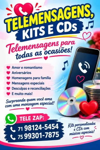 Telemensagens e kits